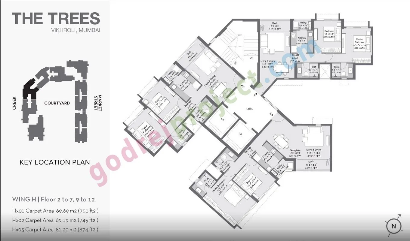 Godrej-The-Trees-floor-plan-M