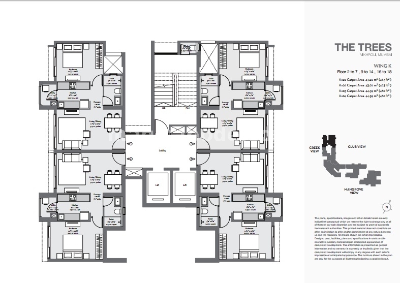 Godrej-The-Trees-floor-plan-K