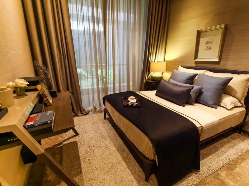 Avenue 1 Sample Flat Bedroom