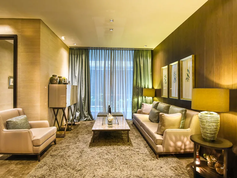 Avenue 1 Sample Living Room