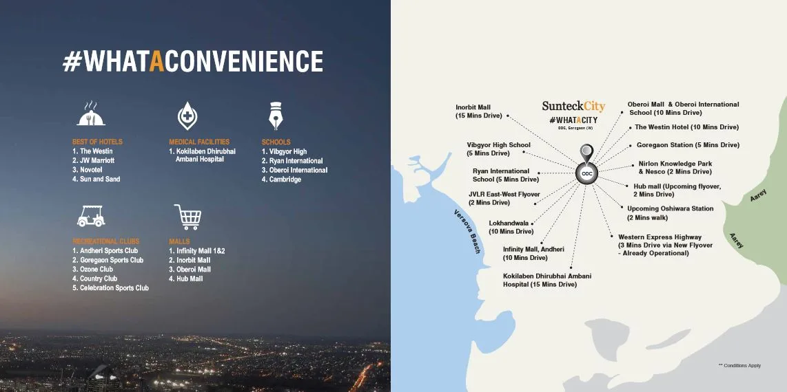 Sunteck City Convienience