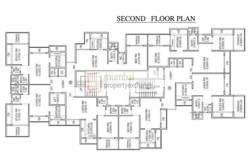 Nimbeshwar Pinnacle, New Panvel โ floor plan 1