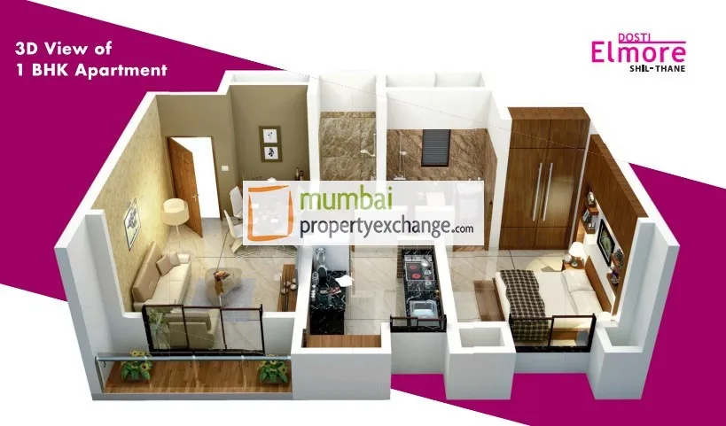1BHK Floor Plan — photo 8