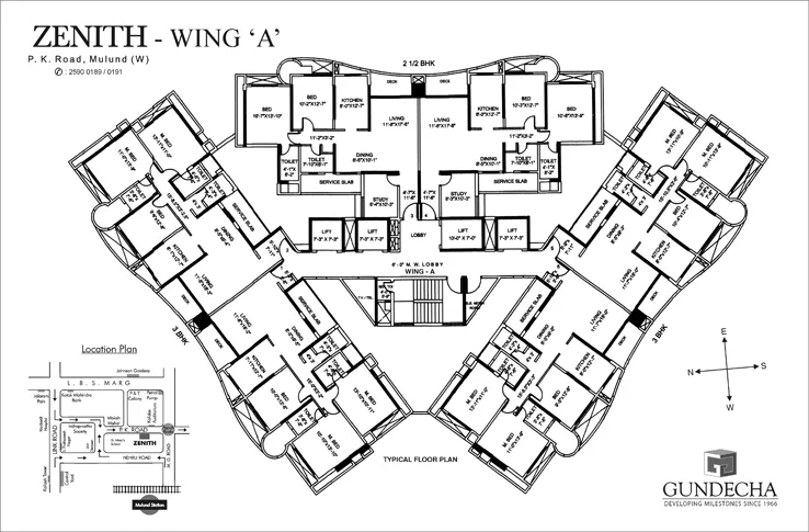 Zenith, Mulund West — floor plan 1