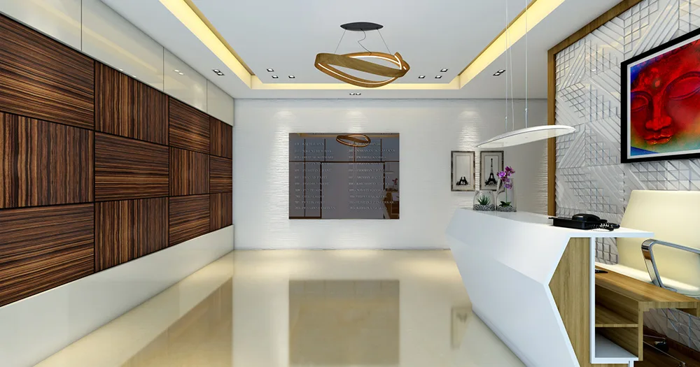 Lotus Residency Artistic Impression Lobby