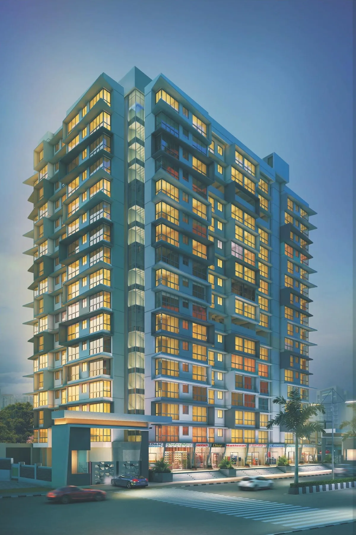 Lotus Residency Elevation Image-2