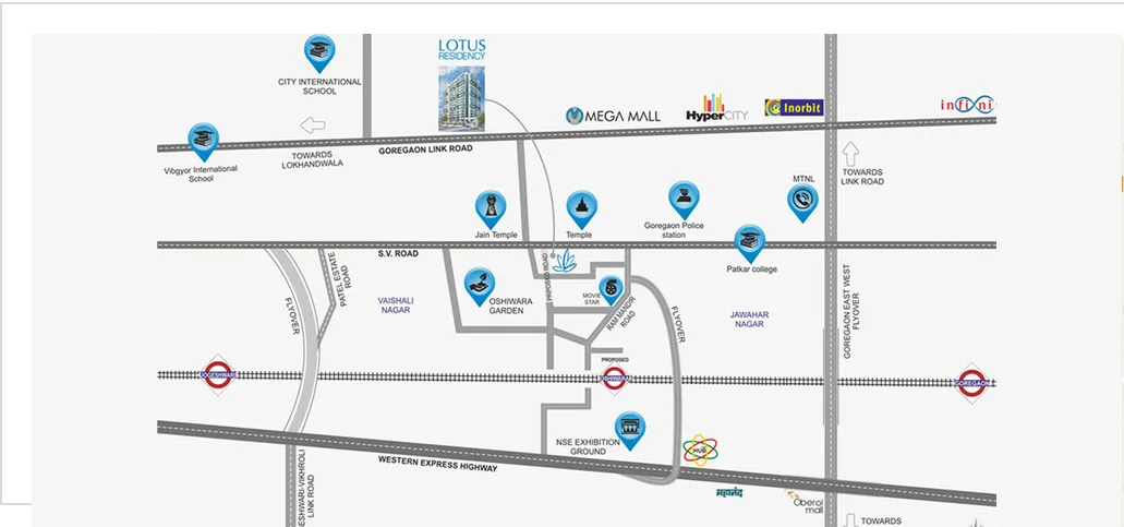Lotus Residency Location