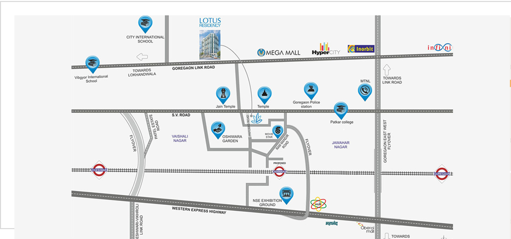 Lotus Residency Location