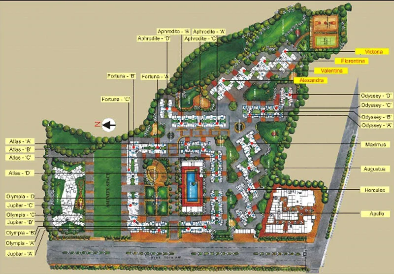 Layout Buildings