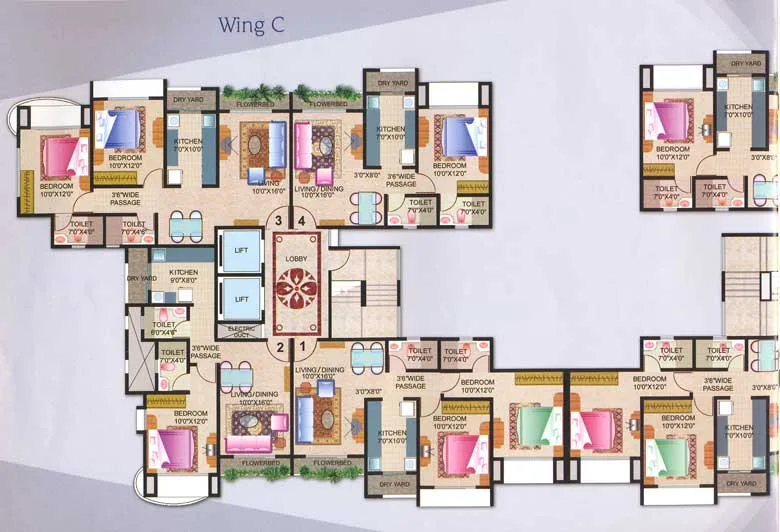 Floor Plan Wing C