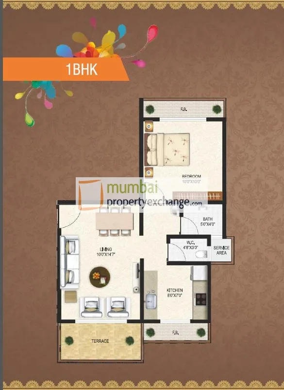 1 BHK — photo 2