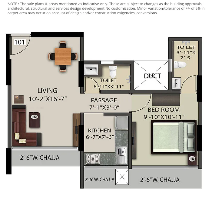 Ruparel Elara Unit Flat No 1