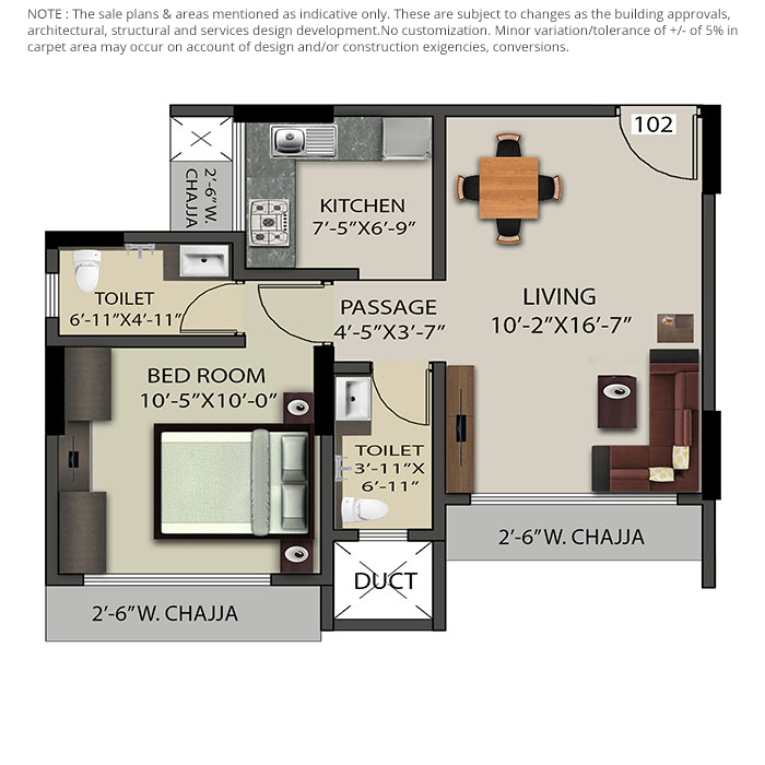 Ruparel Elara Unit Flat No 2-3