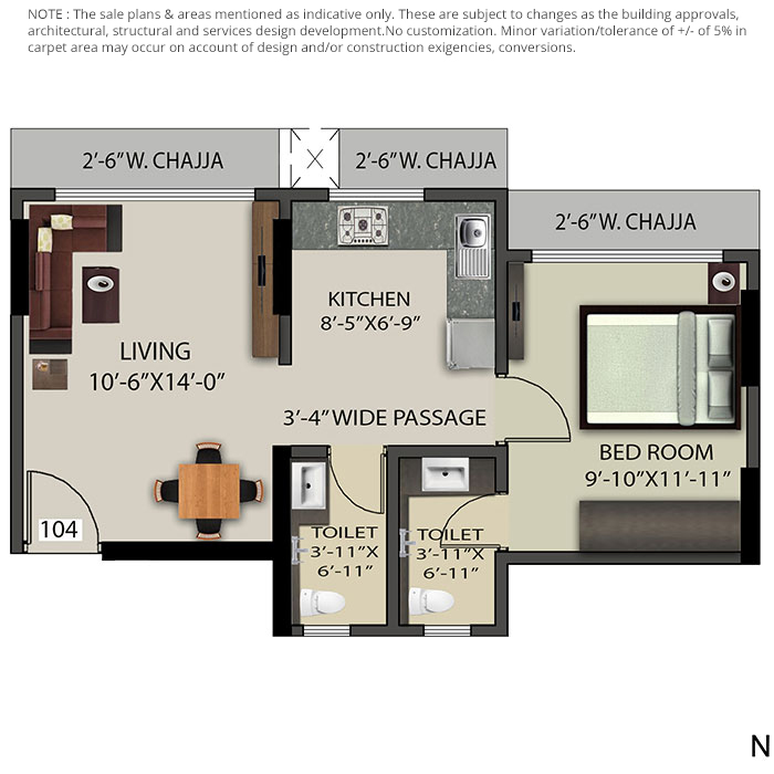 Ruparel Elara Unit Flat No 4