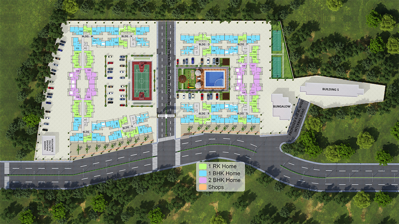 Paradise Typical floor Plan