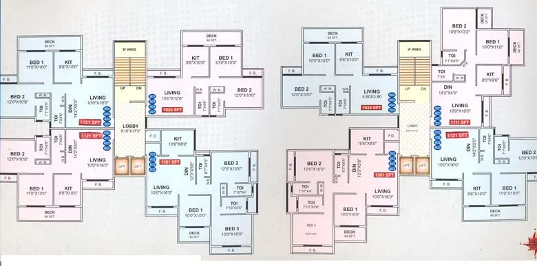 2,4,6,8 floor plan