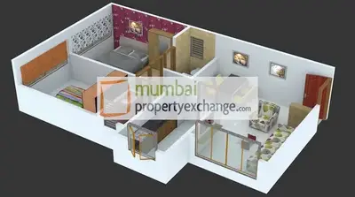 2 BHK Ostwal Tower, Borivali West — for Sale — photo 4 thumbnail