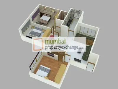 2 BHK Ostwal Tower, Borivali West — for Sale — photo 5 thumbnail