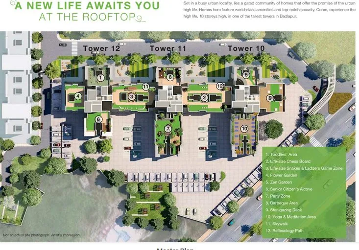 Godrej Vihaa Badlapur Master plan