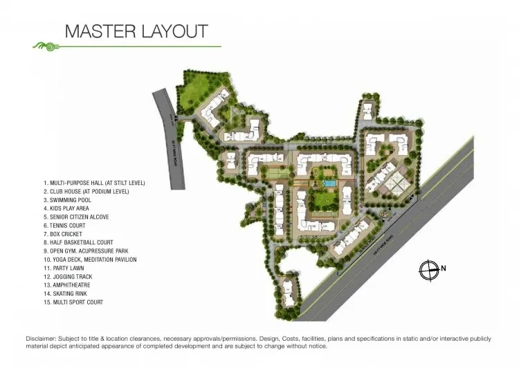 Godrej Vihaa Badlapur Masterlayout