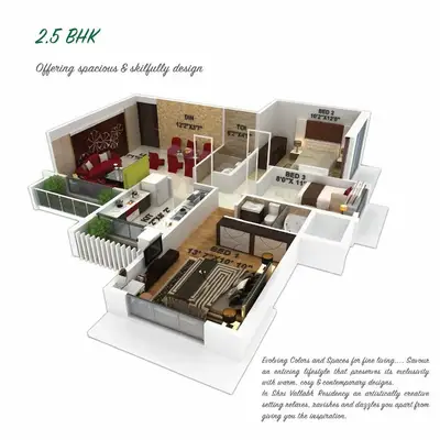 1 BHK Shree Vallabh Residency, Kandivali West — for Sale — photo 4 thumbnail