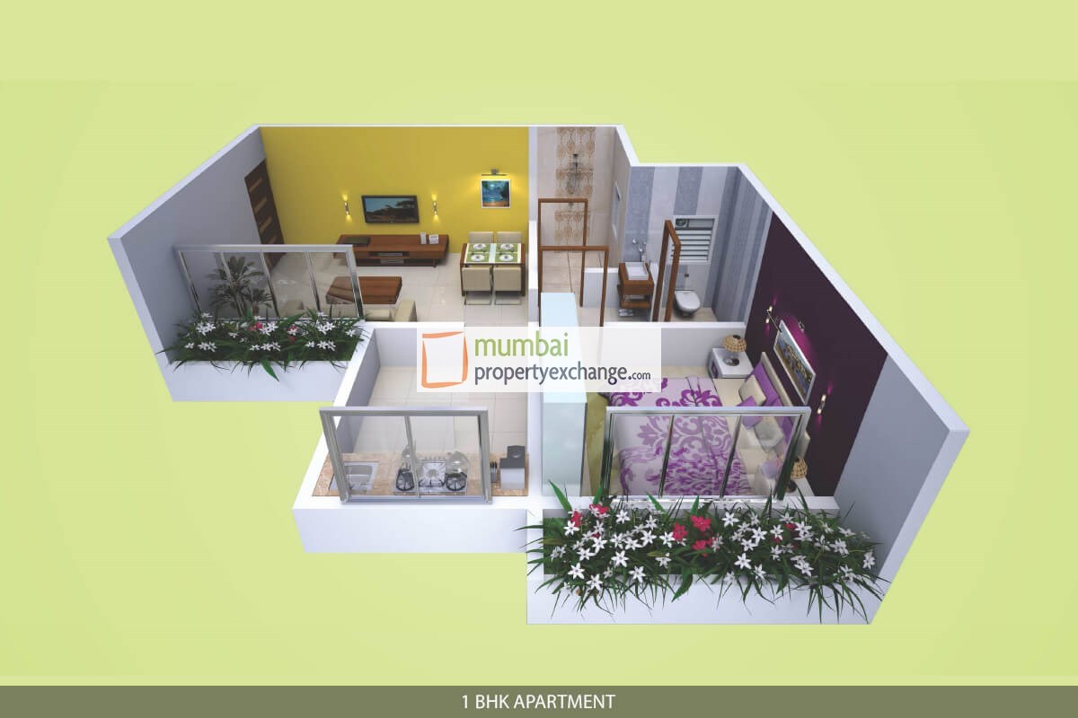 1BHK Plan