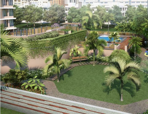 Kalpataru Woodsville Landscape garden