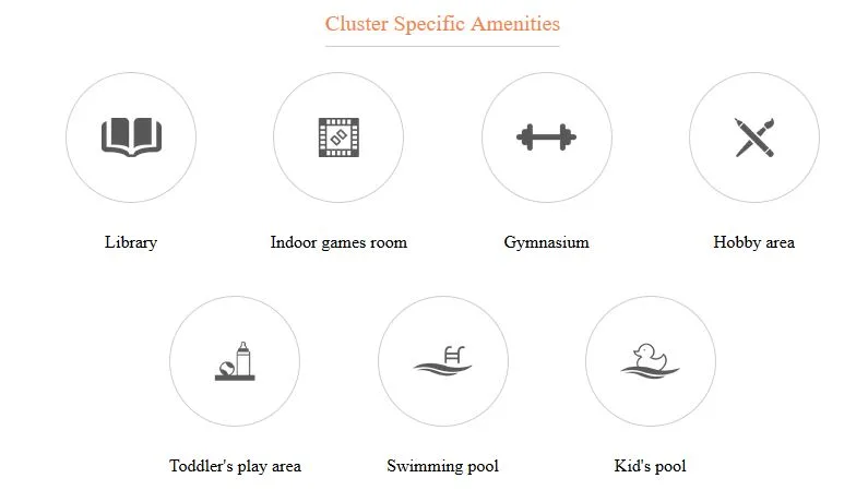 Piramal Vaikunth Cluster specific Amenities