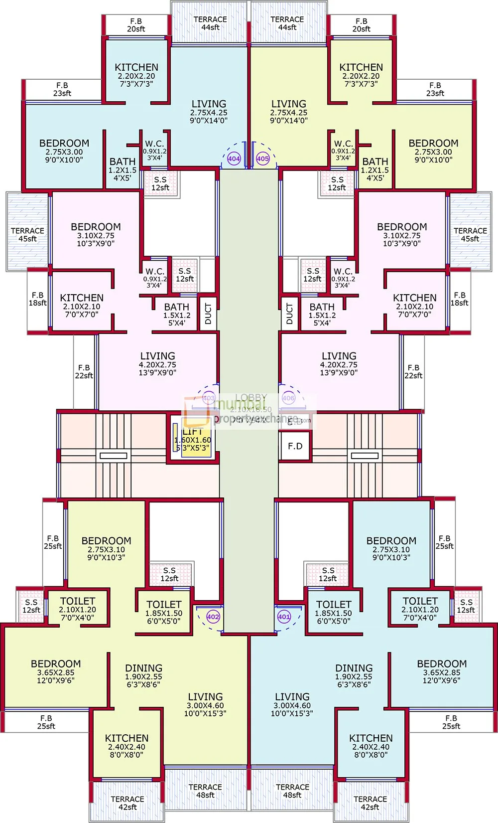 4th Floor Plan