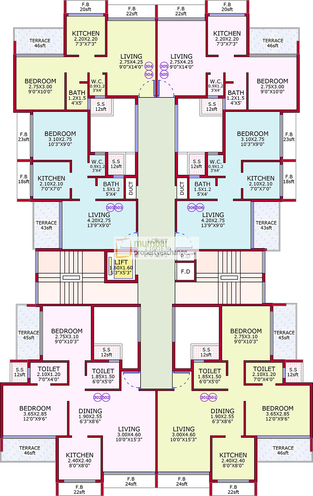 3rd Floor Plan