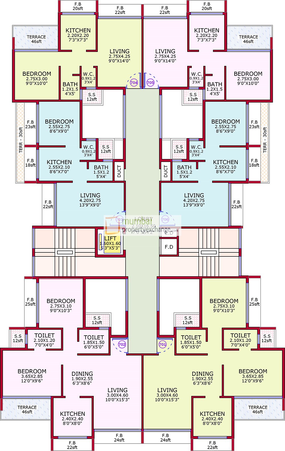 6th Floor Plan