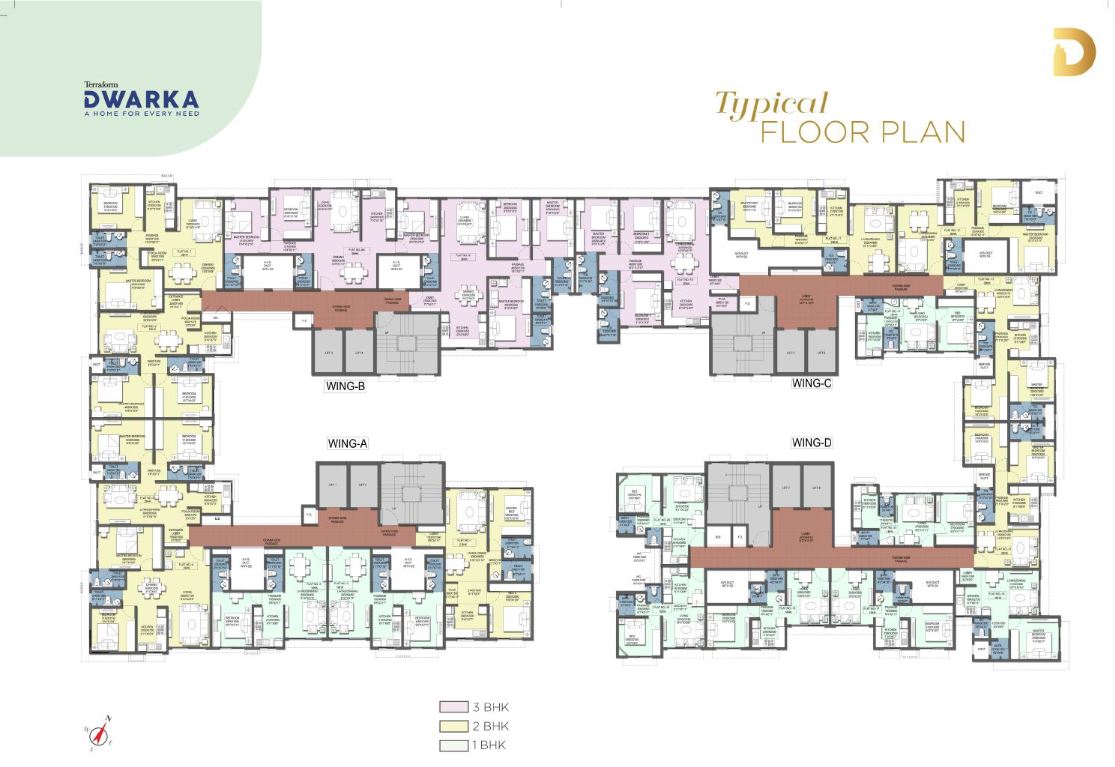 Terraform Dwarka Typical Floor Plan
