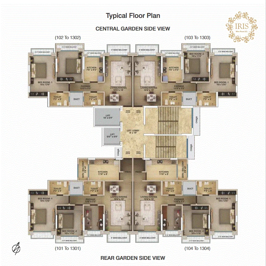 Iris Typical Floor Plan-2