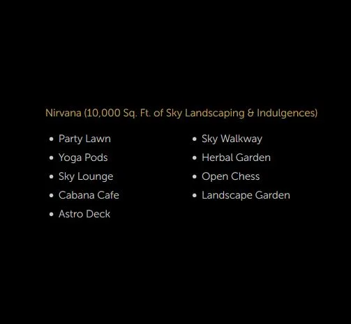 Ananda Residency Nirvana-Sky Landscaping and Indulgences