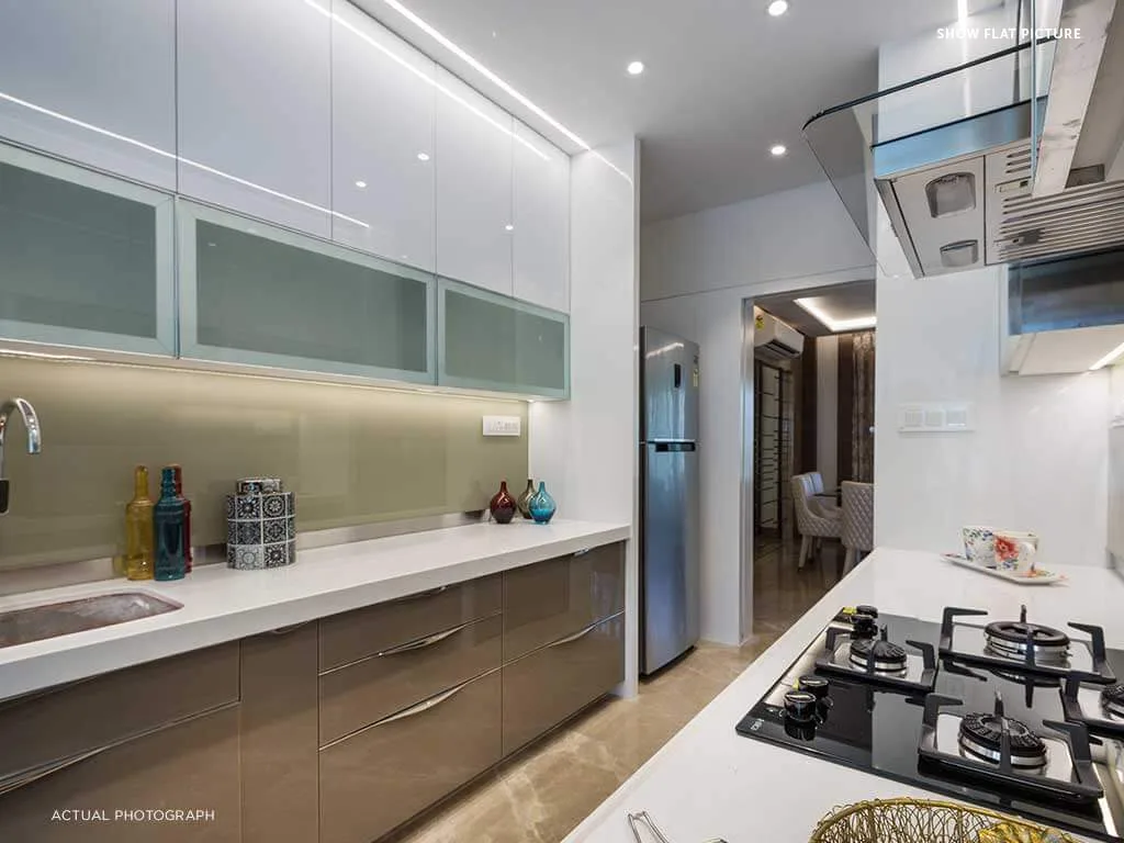 Ananda Residency Show Flat Kitchen