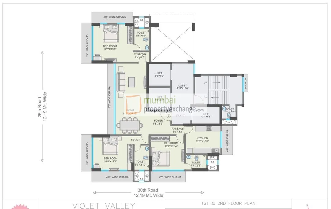 1st-2nd Floor Plan