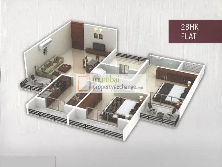 2BHK Plan