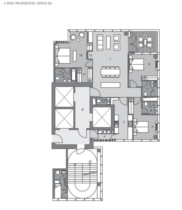 Lodha Altamount 3BHK Wing b