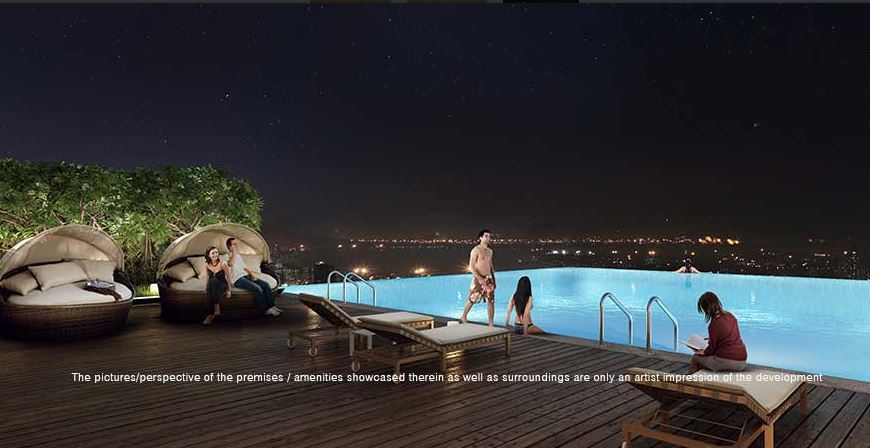 Rustomjee Urbania Aurelia Thane Swimming Pool Deck