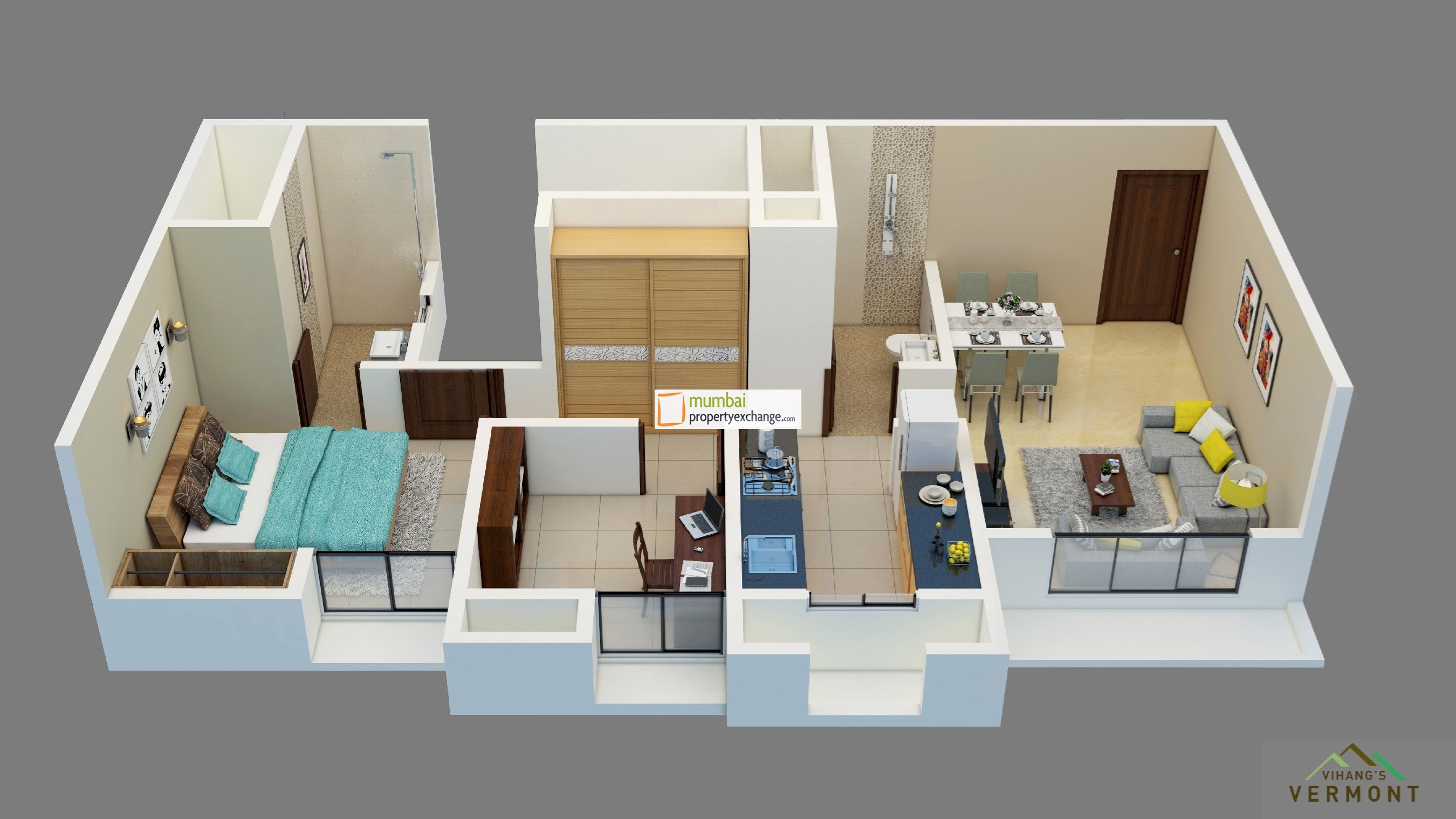 1.5BHK Plan