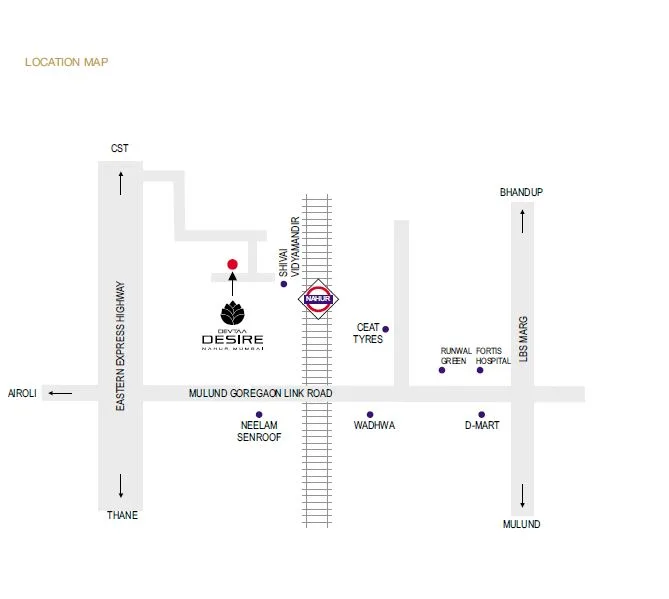 Devtaa Desire Location Map