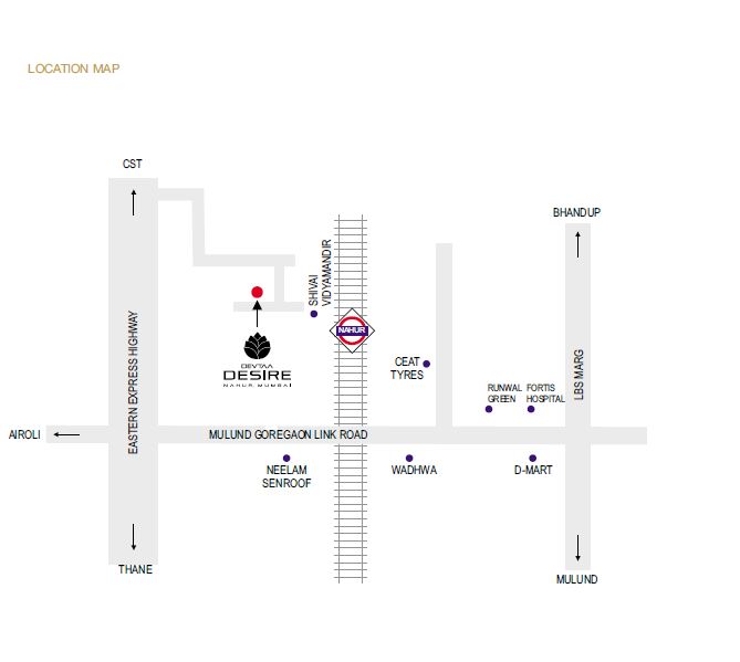 Devtaa Desire Location Map
