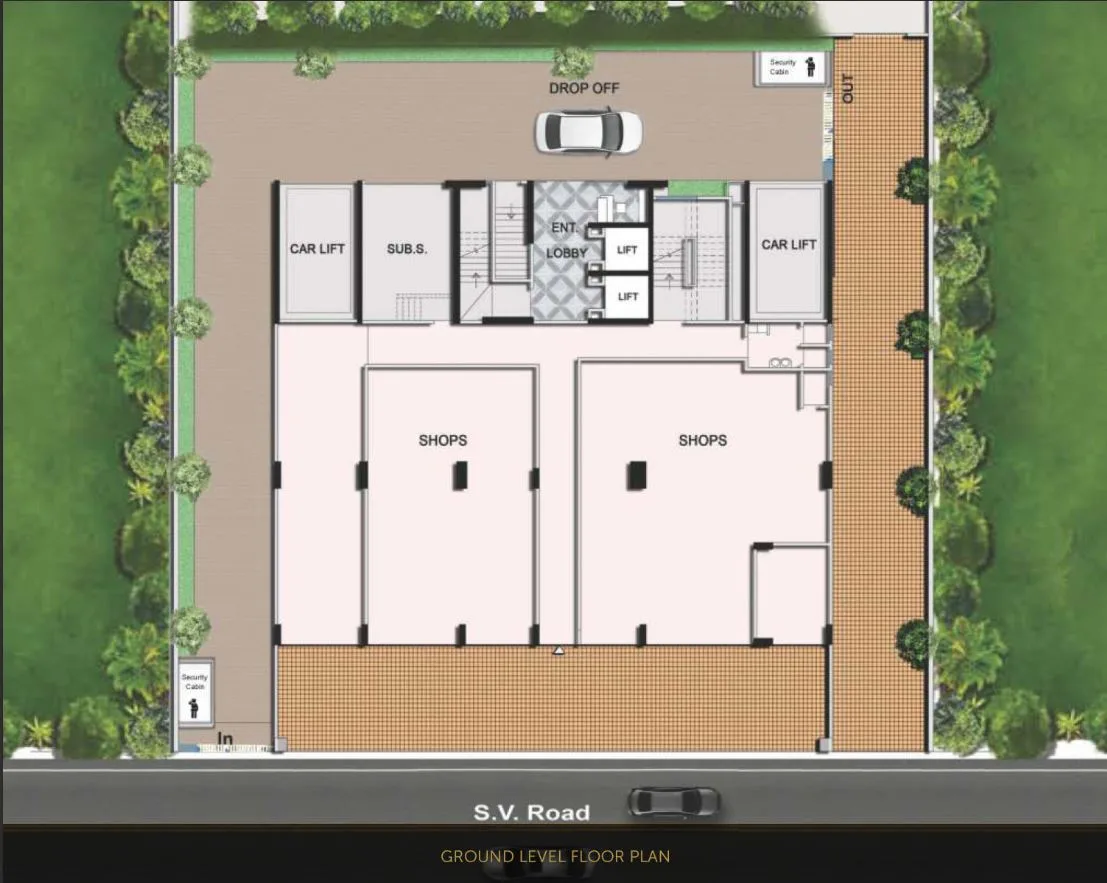 Nivan Ground Floor Plan