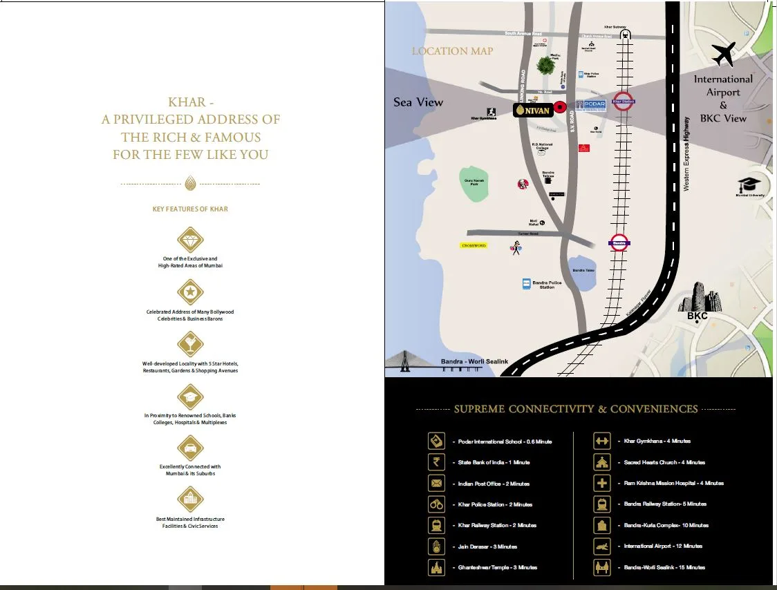 Nivan Location Advantage