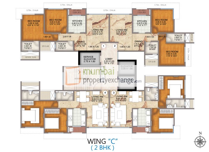 C Wing 2BHK