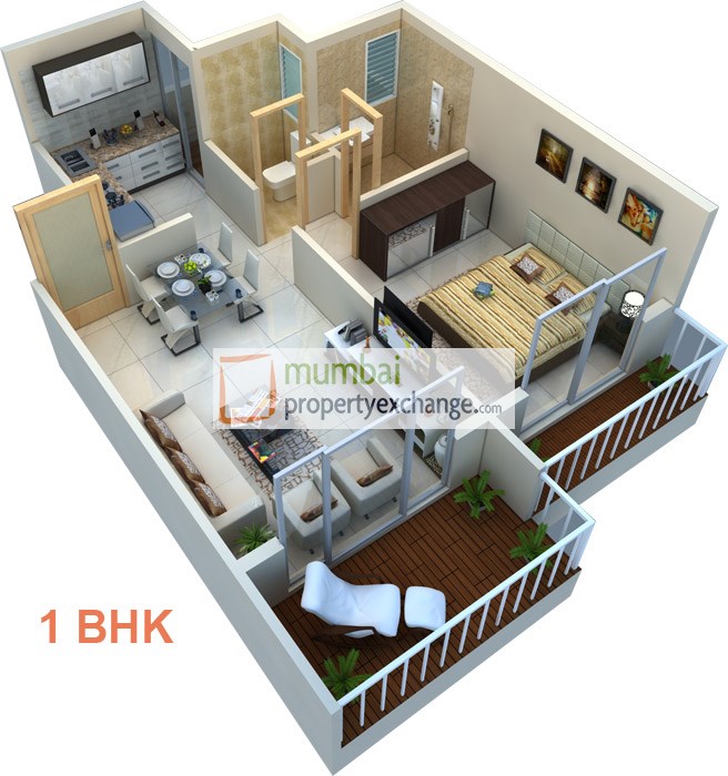 1BHK