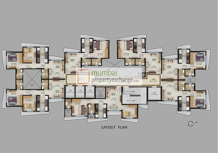 2 BHK Flats for Sale in Athena, Goregaon West