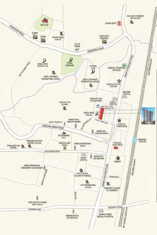 Royal Samarpan Location