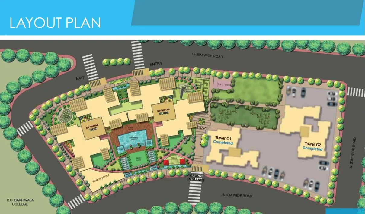 Skyvistas Layout Plan