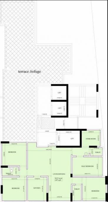 Sanskruti 21st Floor Plan